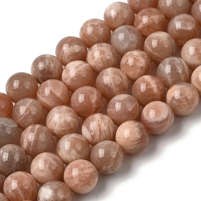 Natural Sunstone Beads Strands GG-CBA56E5-01B-1
