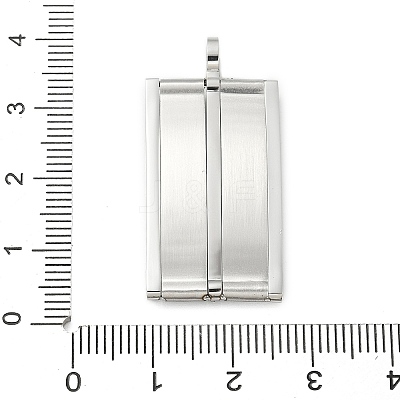 304 Stainless Steel Pendants STAS-G346-28P-1