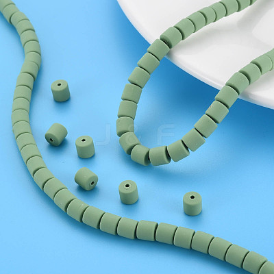 Handmade Polymer Clay Bead Strands CLAY-ZX006-01-103-1