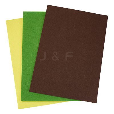9 Sheets 3 Colors Non-Woven Fabric DIY-TA0013-43A-1
