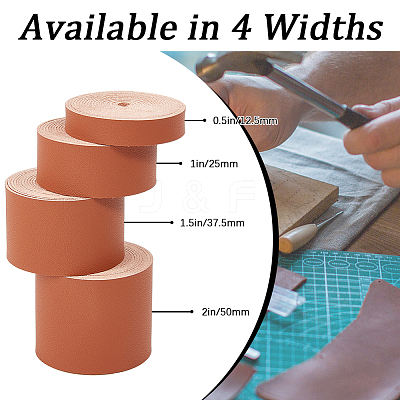 2M Flat Microfiber Imitation Leather Cord FIND-WH0420-75B-04-1