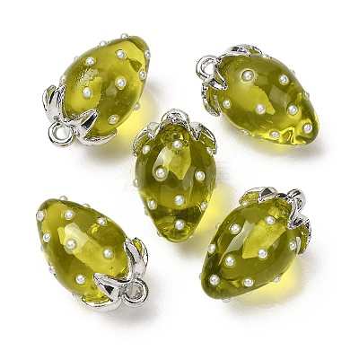 Resin Pendants FIND-C096-01P-1