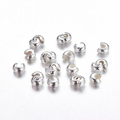 Iron Crimp Beads Covers IFIN-H029-S-1