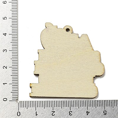 Wood Pendant WOOD-H107-04-18-1