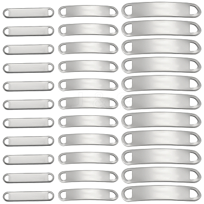 60Pcs 3 Styles 201 Stainless Steel Links/Connectors STAS-BBC0007-44-1