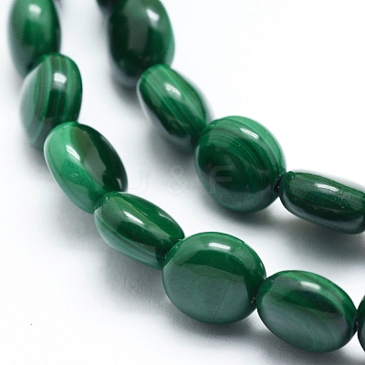 Natural Malachite Beads Strands G-D0011-06-8mm-1