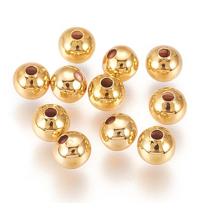 Brass Beads LS-KK-E759-4mm-08G-1