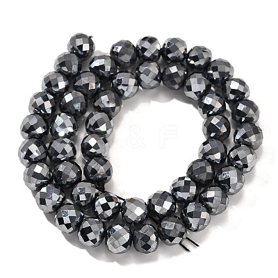 Terahertz Stone Beads Strands G-L613-C02-01-1