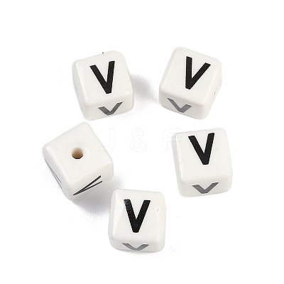 Porcelain Beads PORC-R003-08V-1