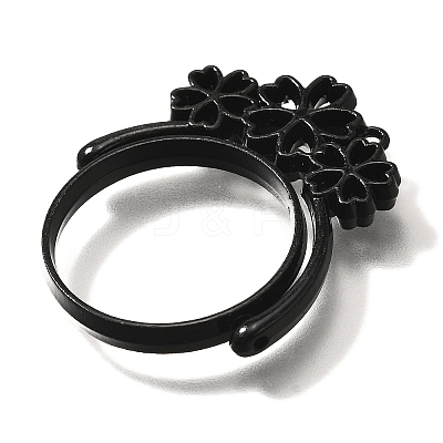 Alloy Open Back Bezel Pendants PALLOY-I223-15EB-1