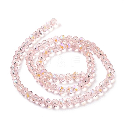 Electroplate Glass Beads Strands LS-EGLA-A034-T10mm-L18-1