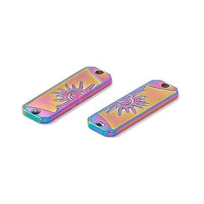 Ion Plating(IP) 304 Stainless Steel Connector Charms LS-STAS-K242-18M-1