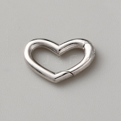 Sterling Silver Spring Gate Rings STER-WH0009-27P-1