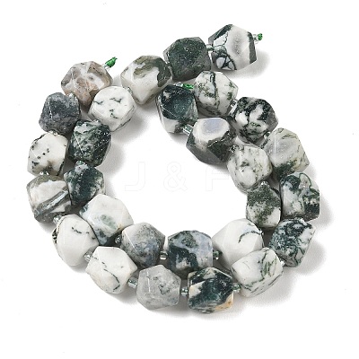 Natural Tree Agate Beads Strands GG-CBAF8A8-A04-01-1