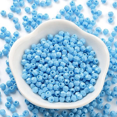 Baking Paint Glass Seed Beads SEED-A032-02G-1