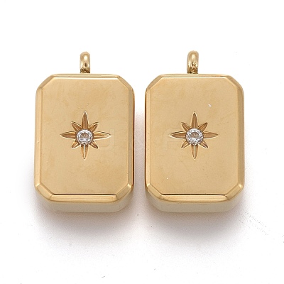 316 Surgical Stainless Steel Charms X-STAS-I164-032G-1