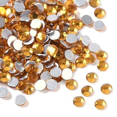 Glass Flat Back Rhinestone RGLA-C002-SS6-203-1