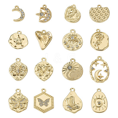32pcs 16 style Alloy Pendants FIND-TA0001-73-1
