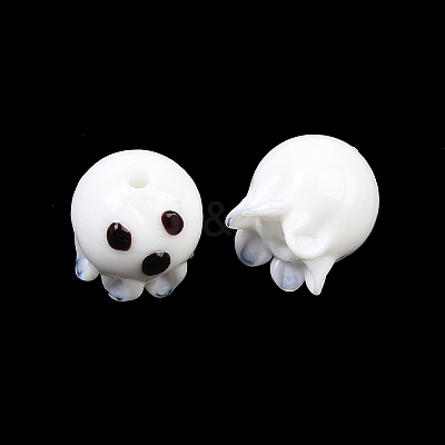 Halloween Handmade Lampwork Beads LAMP-Z016-01G-1
