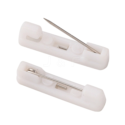 Plastic Brooch Findings JEWB-Q025-01A-1