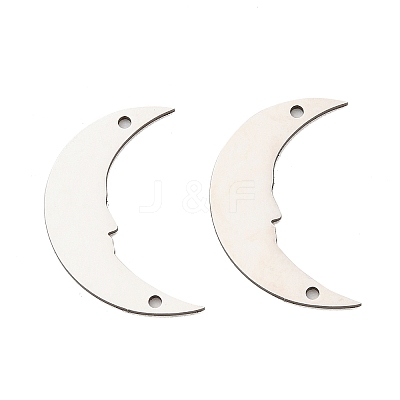 201 Stainless Steel Connector Charms STAS-Z162-05P-1