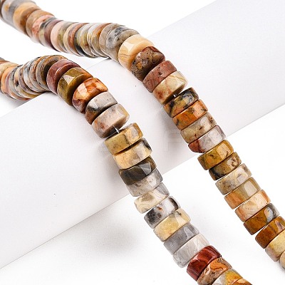 Natural Crazy Agate Beads Strands G-T138-56-1