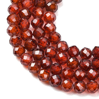 Cubic Zirconia Beads Strands G-G792-47-07B-1