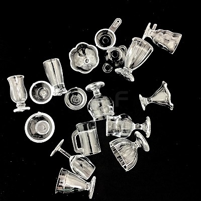 Miniature PVC Plastic Cup Sets MIMO-PW0001-106-1