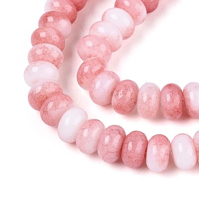 Glass Beads Strands GLAA-N059-5x8mm-40-1