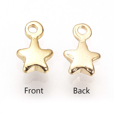 Brass Charms KK-R058-071G-1