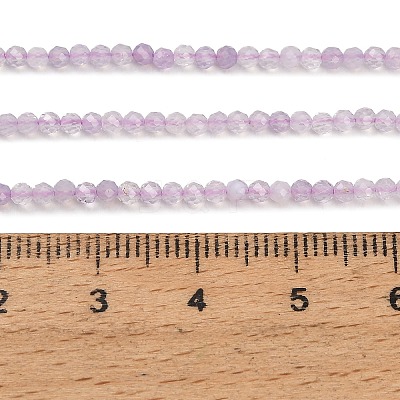 Natural Lavender Amethyst Beads Strands GG-CBA4399-A06-01-1