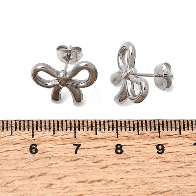 304 Stainless Steel Stud Earrings STAS-B126-13P-1