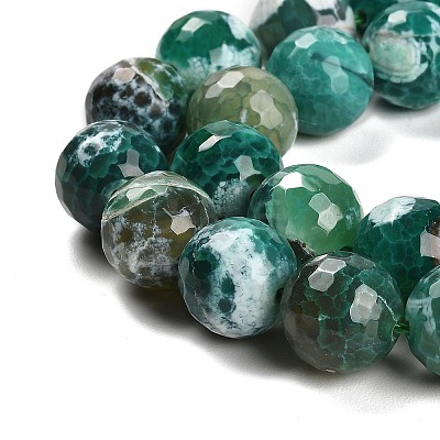 Natural Fire Crackle Agate Beads Strands X-G-L595-A02-01E-1