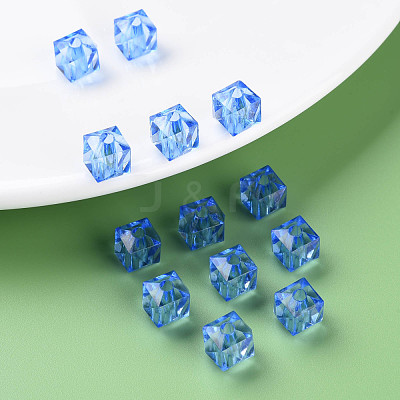 Transparent Acrylic Beads MACR-S373-51B-B04-1