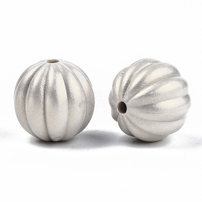 Spray Painted Acrylic Beads X-MACR-T037-04A-1