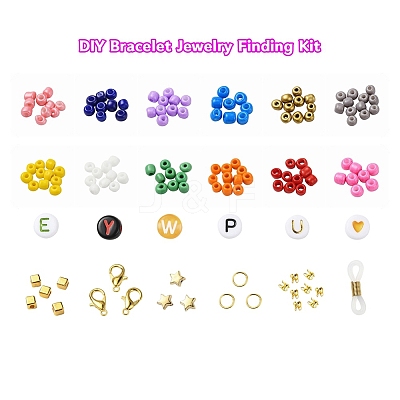 DIY Bracelet Jewelry Finding Kit DIY-YW0002-58-1