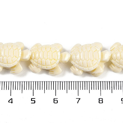 Synthetic Coral Carved Beads Strands CORA-L020-E-06-1
