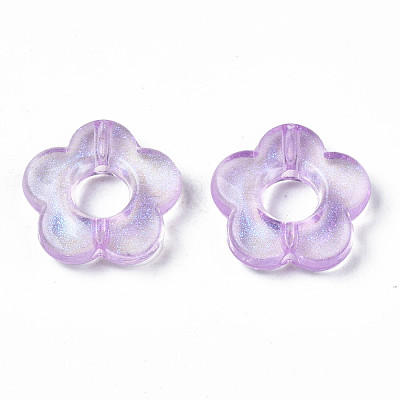 Transparent Acrylic Beads OACR-S028-140-1