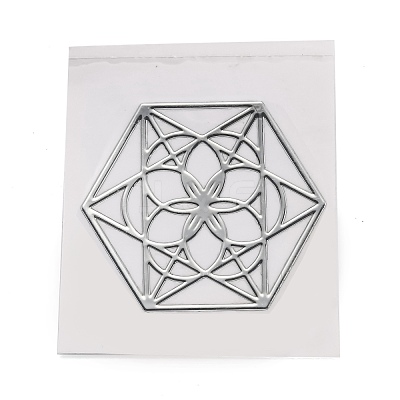 Self Adhesive Brass Stickers DIY-I044-04P-1
