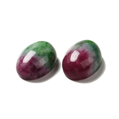 Dyed Natural Jade Cabochons X-G-G975-01C-04-1