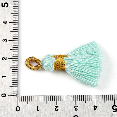 Polycotton(Polyester Cotton) Tassel Pendant Decorations FIND-N006-01D-1