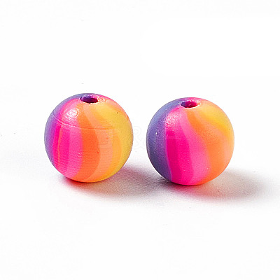 Handmade Polymer Clay Beads CLAY-D005-01C-1