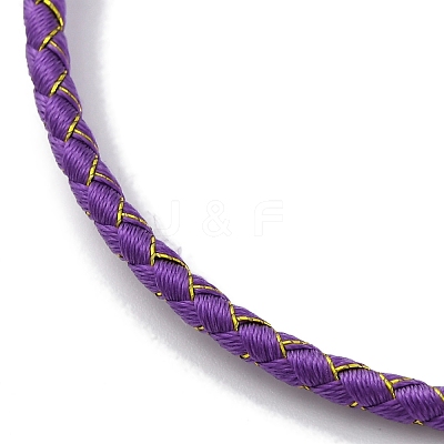 Adjustable Polyester Cord Braided Bracelets BJEW-Z085-01G-25-1