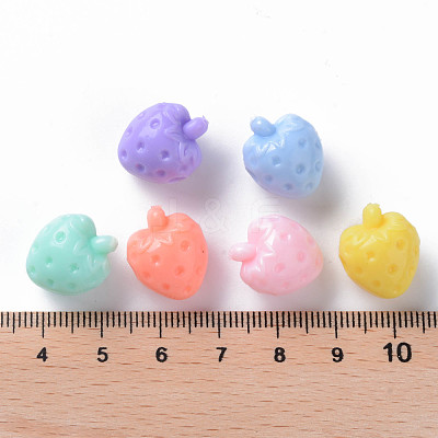 Opaque Acrylic Beads X-SACR-S306-03A-1