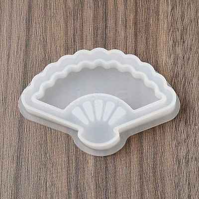 Fan Pendant DIY Silhouette Silicone Molds DIY-Z040-01D-1