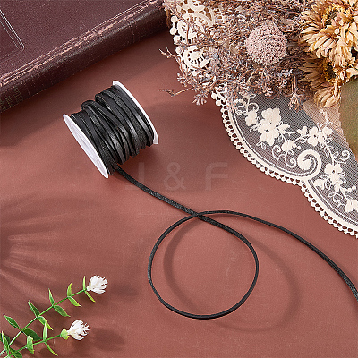 10 Yards Flat Leather Cords WL-CL0001-37A-1