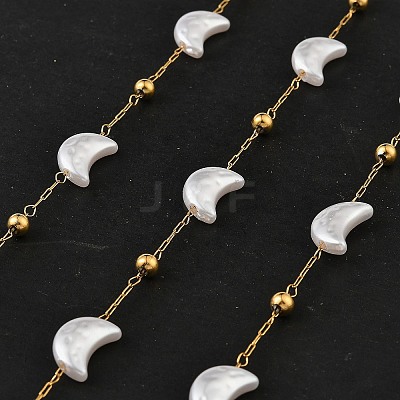 Ion Plating(IP) 304 Stainless Steel Flower Link Chains CHS-H034-03G-03-1