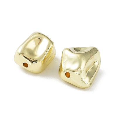 Rack Plating Alloy Beads PALLOY-Q458-19G-1