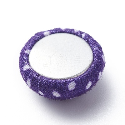 Woven Cabochons WOVE-S037-15mm-6-1