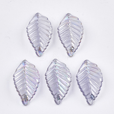 Transparent Acrylic Pendants TACR-T007-03-1